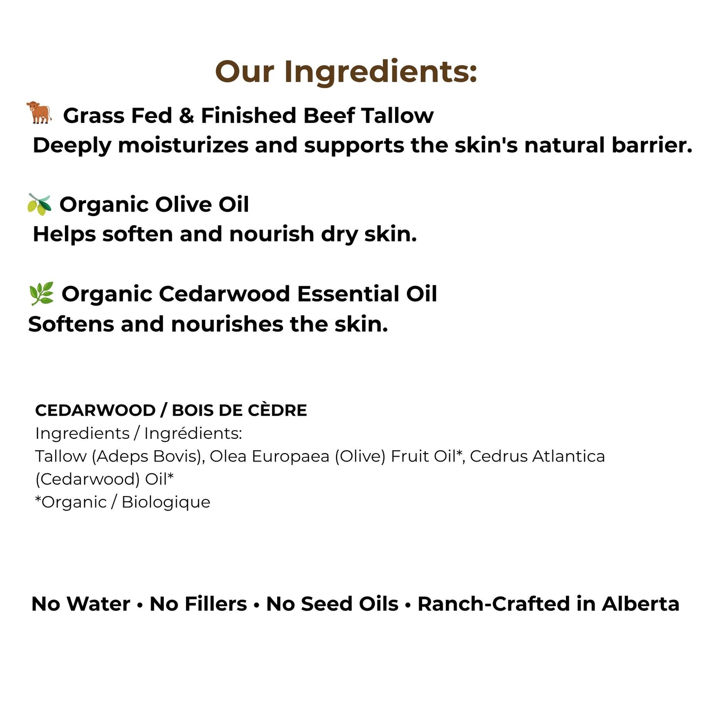 Cedarwood Whipped Tallow Balm