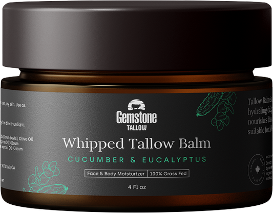 Cucumber Eucalyptus Whipped Tallow Balm