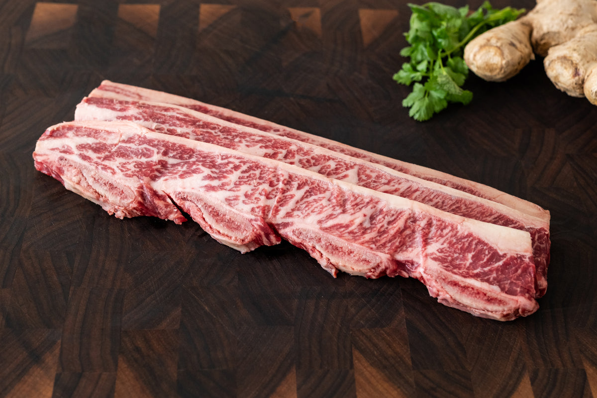 Mawi Ribs Korean/Maui Style Ribs – Gemstone Grass Fed Beef