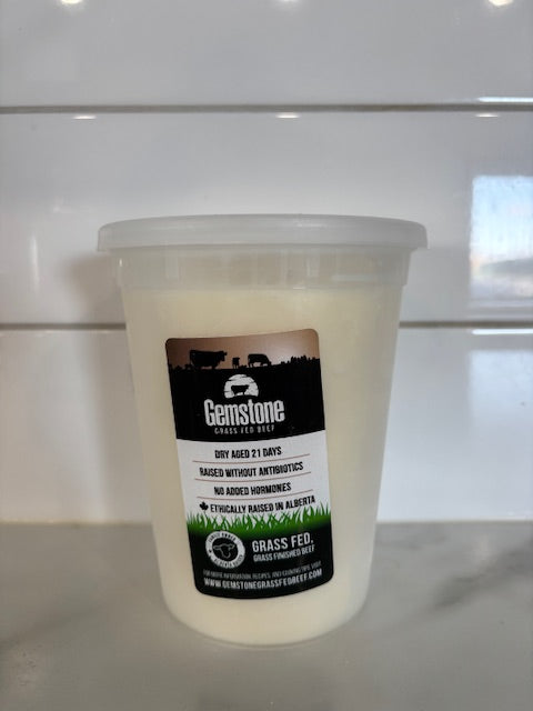Grass Fed Beef Tallow (Rendered and ready to cook with!) – Gemstone ...