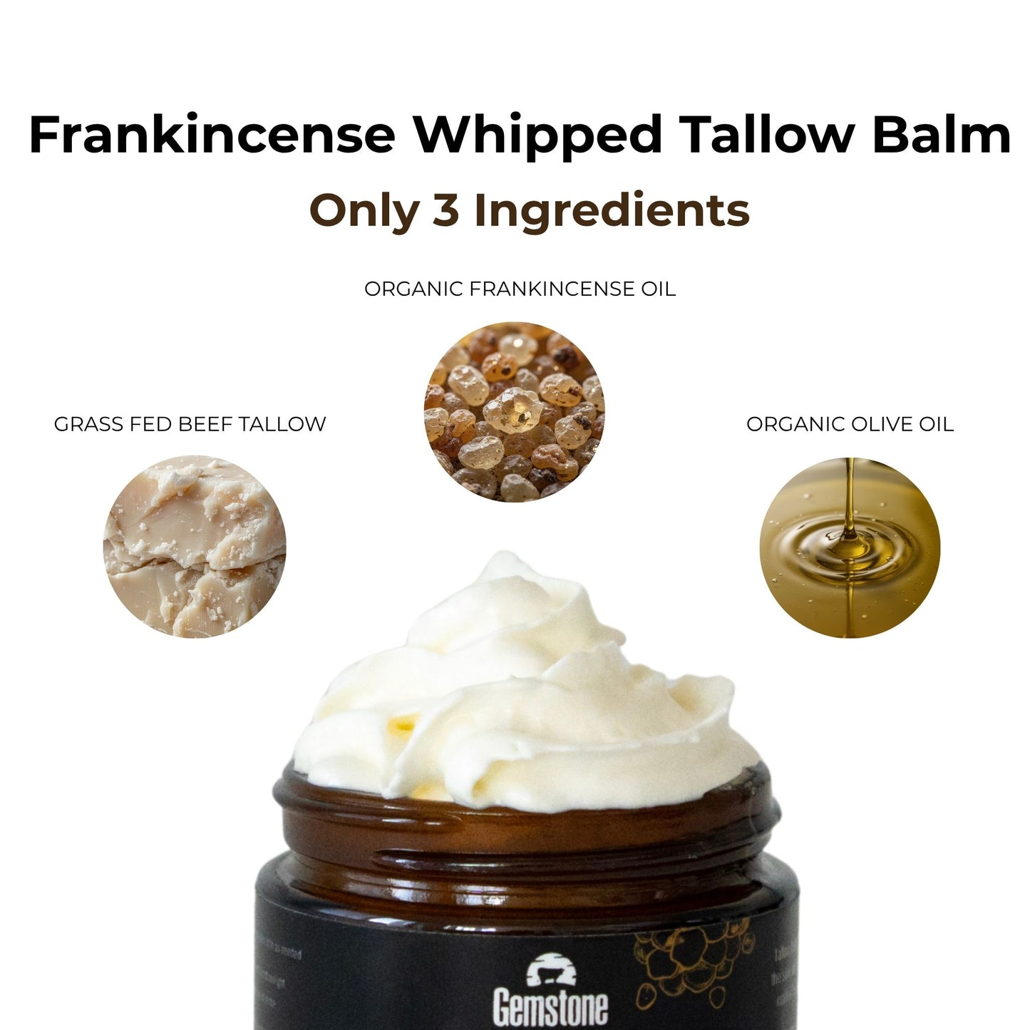 Frankincense Whipped Tallow Balm