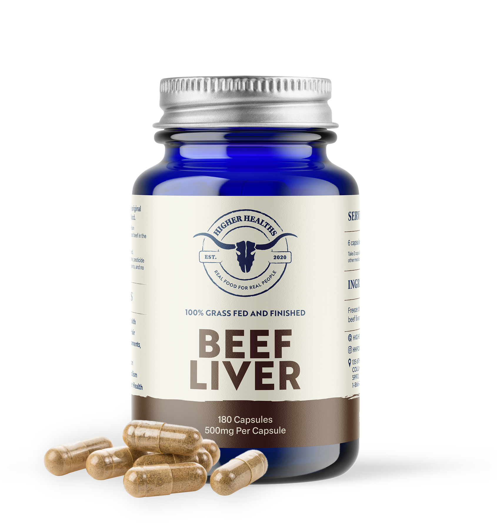 Liver Capsules Gemstone Grass Fed Beef liver-capsules-gemstone-grass-fed-beef