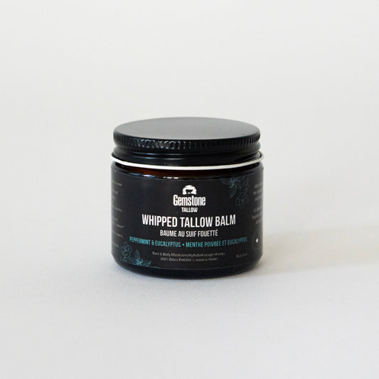 Peppermint Eucalyptus Whipped Tallow Balm