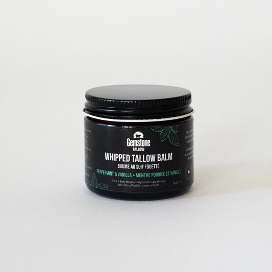 Peppermint Vanilla Whipped Tallow Balm
