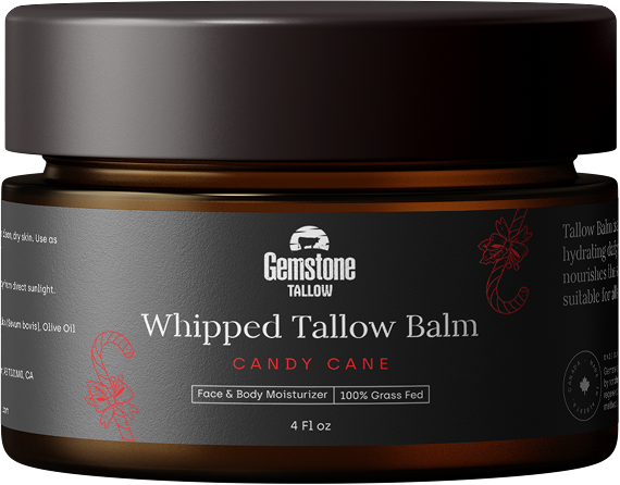 Candy Cane Whipped Tallow Balm