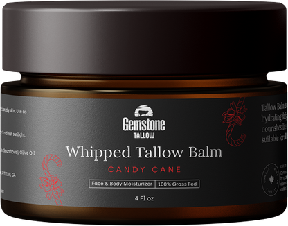 Candy Cane Whipped Tallow Balm