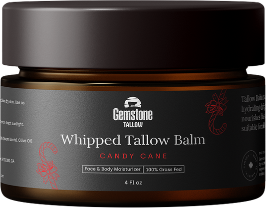 Candy Cane Whipped Tallow Balm