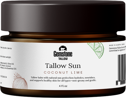 Sun Tallow - Coconut Lime - Whipped Tallow Balm