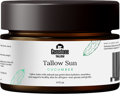 Sun Tallow - Cucumber- Whipped Tallow Balm