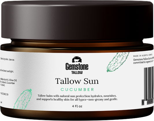 Sun Tallow - Cucumber- Whipped Tallow Balm
