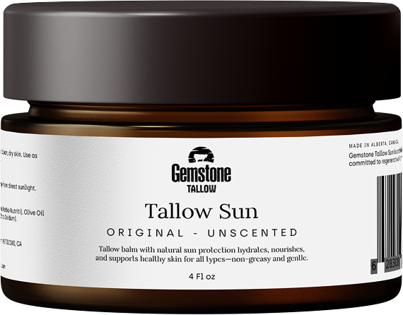 Sun Tallow - Unscented - Whipped Tallow Balm
