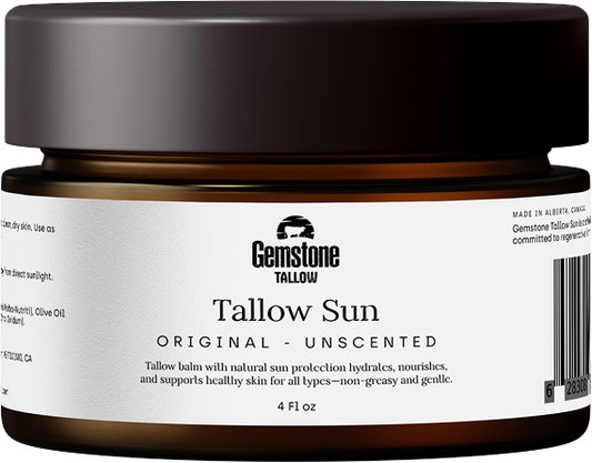 Sun Tallow - Unscented - Whipped Tallow Balm