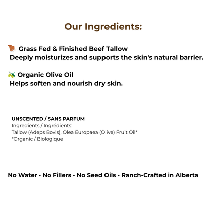Original Unscented Whipped Tallow Balm