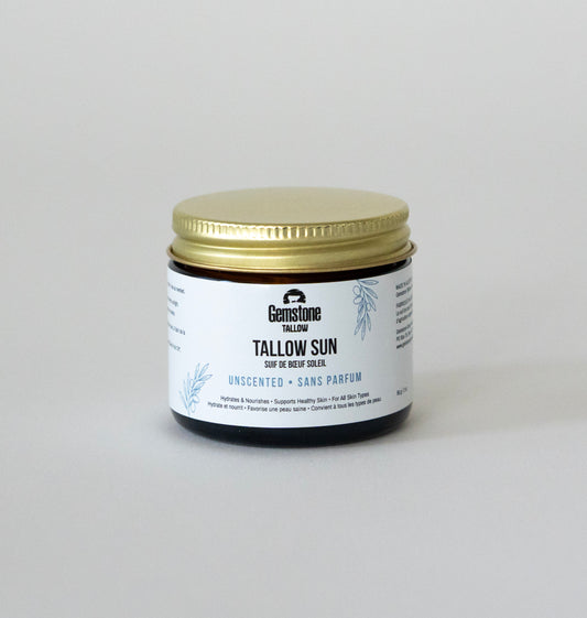 Sun Tallow - Unscented - Whipped Tallow Balm