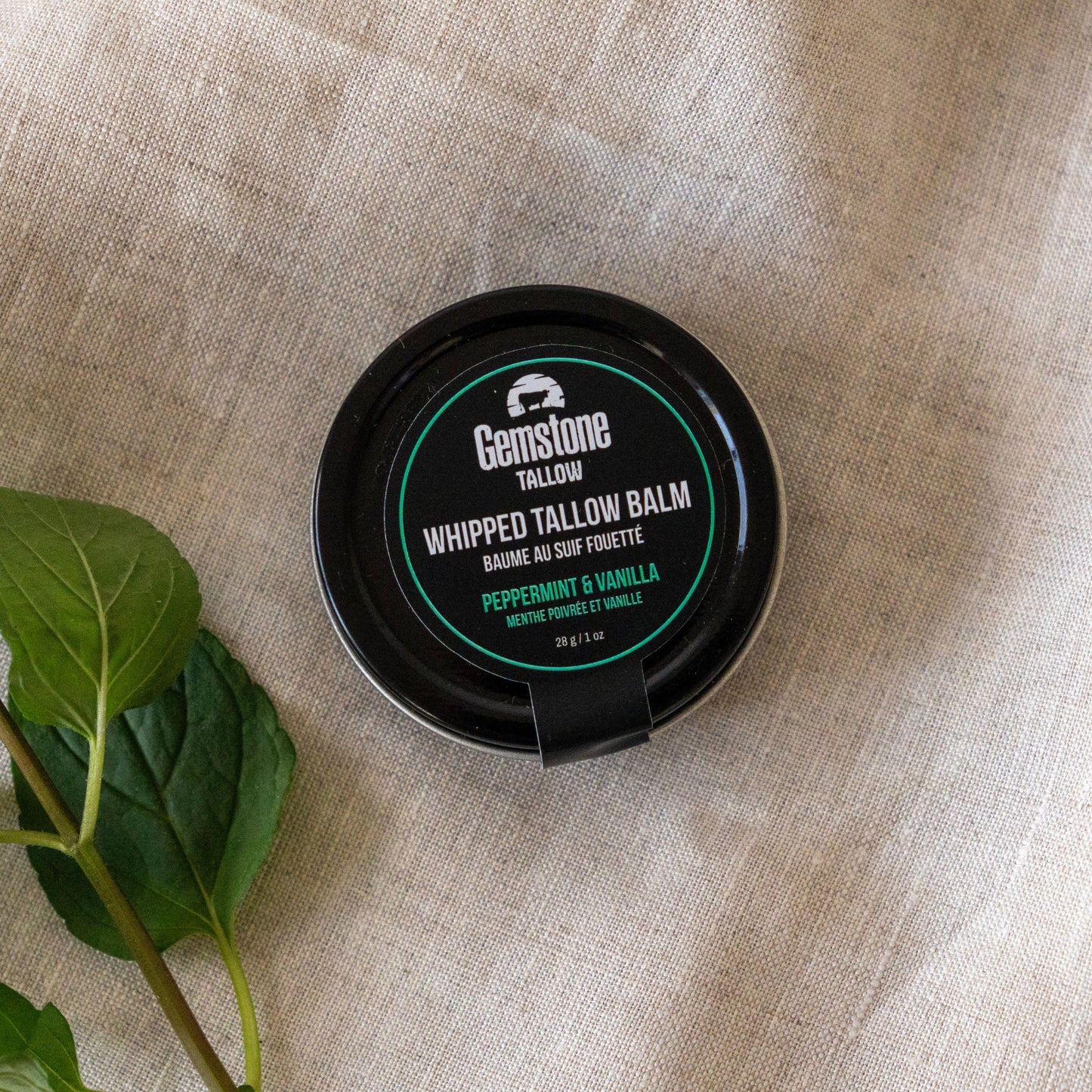 Peppermint Vanilla Whipped Tallow Balm