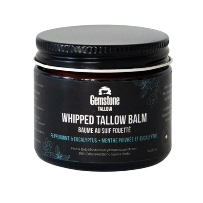 Peppermint Eucalyptus Whipped Tallow Balm