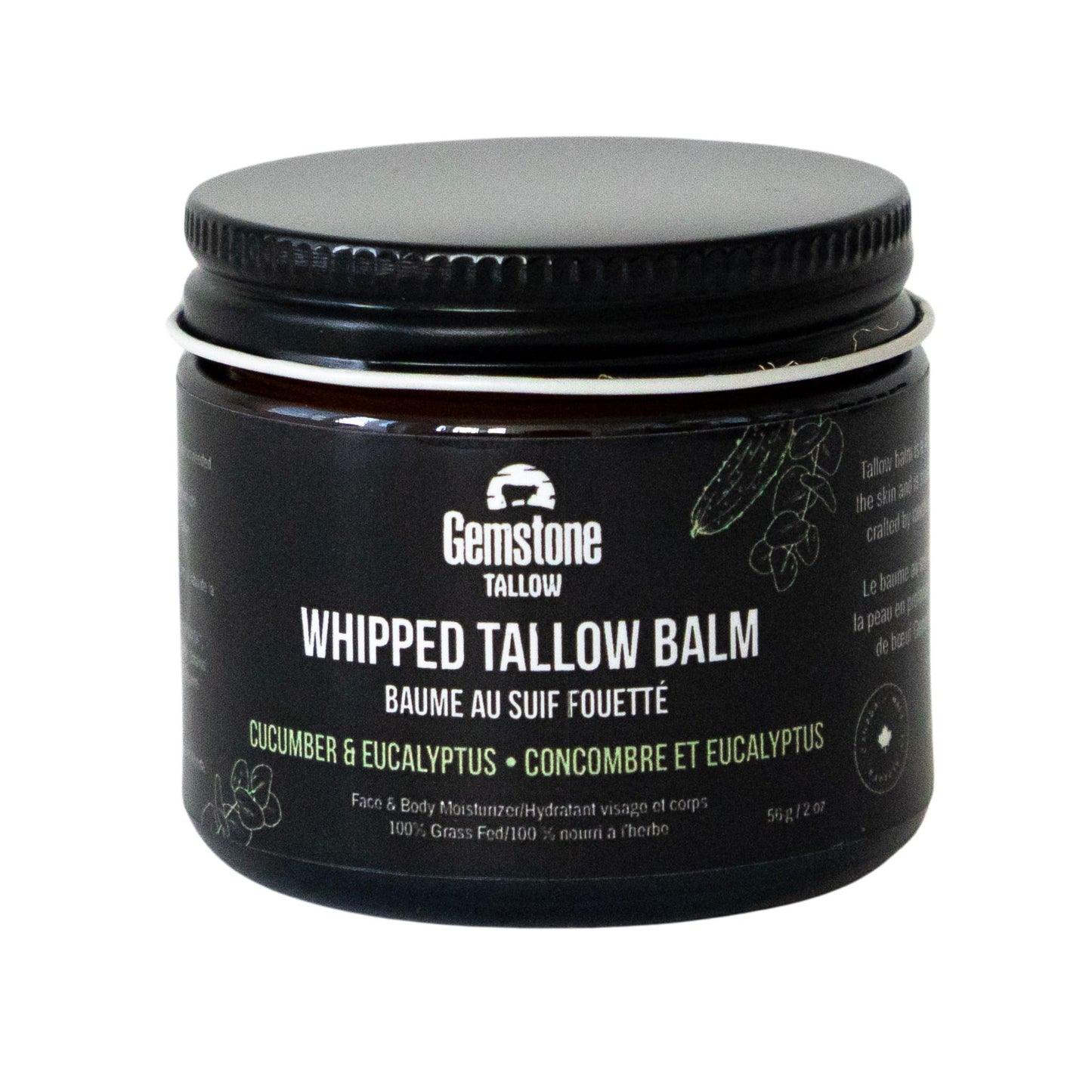 Cucumber Eucalyptus Whipped Tallow Balm