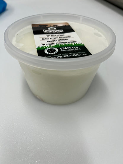 Grass Fed Beef Tallow (Rendered and ready to cook with!)